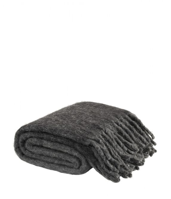 Hovedbilde Pledd MASSIMO BLACK 100% bomull