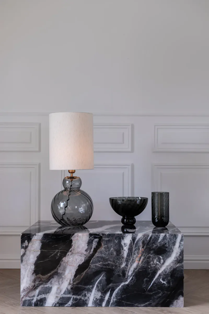 Lilly bordlampe grey 2135 uten skjerm 