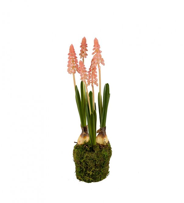 Hovedbilde Perleblomst pink - kunstig 