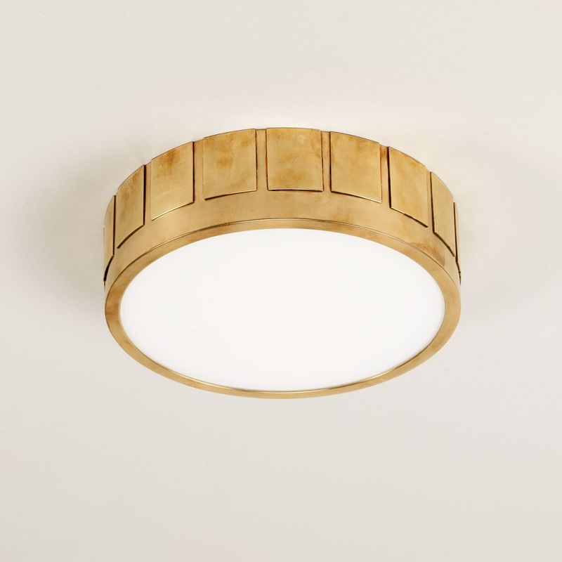 Portsmouth LED Flush Ceiling Light taklampe Code: CL0235.BR Bras