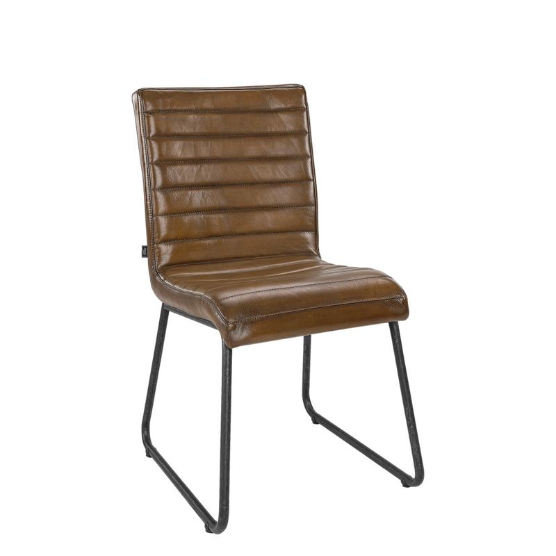SABINA EASY Dining armchair Light brown