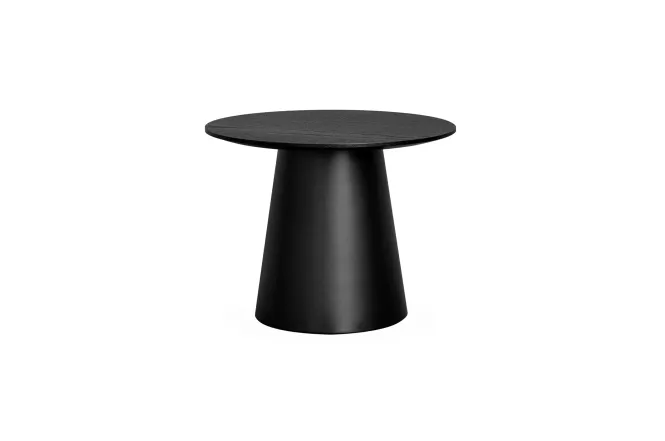 Hovedbilde Sidebord Delta Ø55cm høyde 55cm sort grov ...
