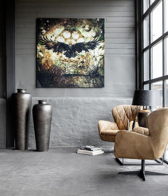 Hovedbilde RAVEN GN8569 120x120 printet på plexi
