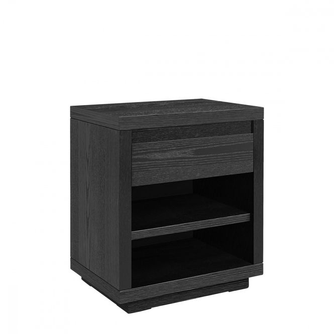 Hovedbilde HUNTER Bedside table black - sidebord