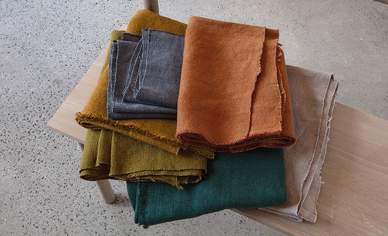 Soho Stonewashed Linen fra Kirkby Design  