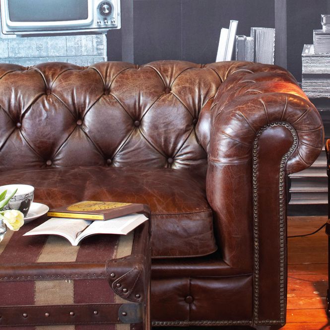 Hovedbilde KENSINGTON Skinnsofa  04-09912 fra Artwood