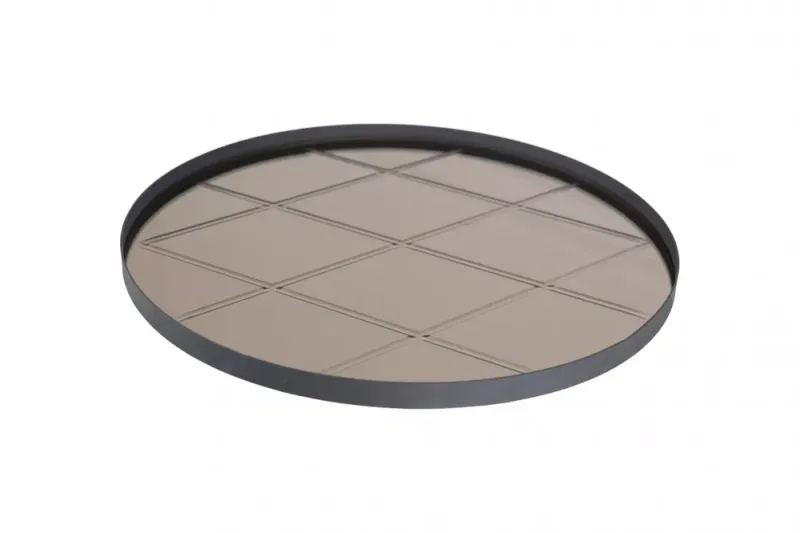 Harlequin Tray - Bronze Round  SKU: 1213