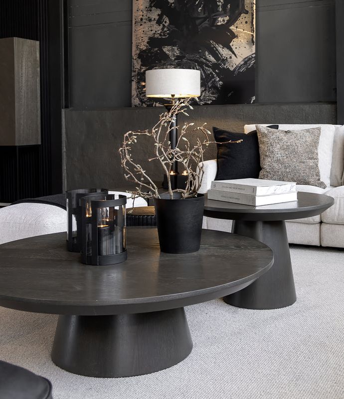 Cloud sofabord rundt 120cm Ø 06-81718 Dark Grey