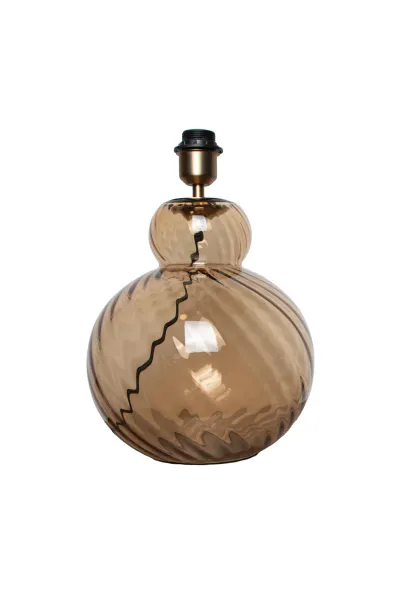 Hovedbilde Lily Table Lamp Swirl Brown 2133
