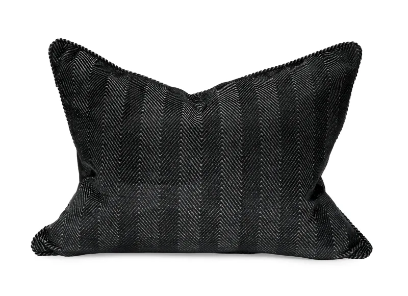  Pute 45x60 Herringbone Black  Varenr. 222-4560 