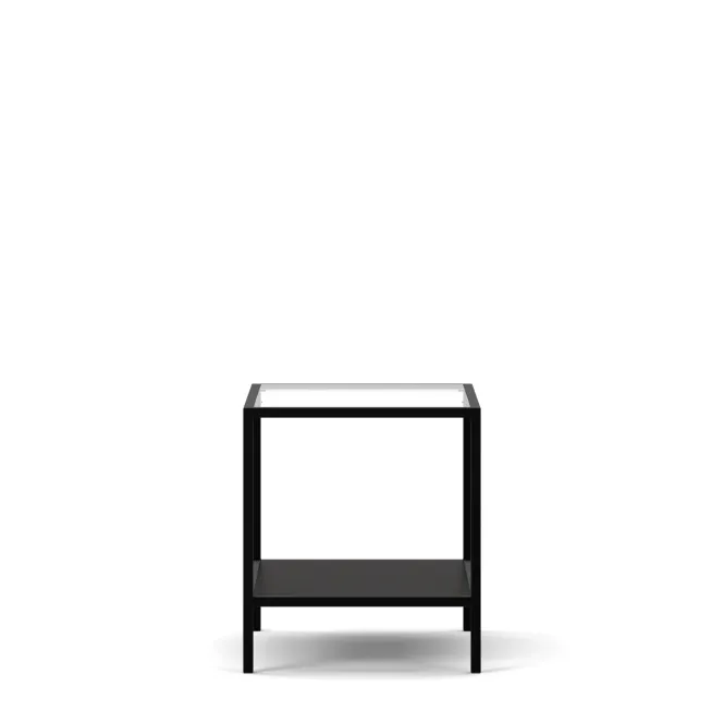 Hovedbilde 2000 Lampebord med sort metallramme  1492BLACK 