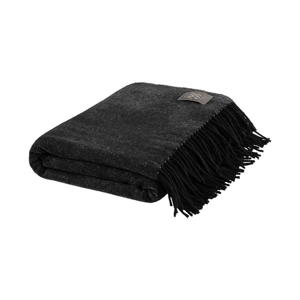 Hovedbilde Pledd FERRARA antracite  130×180 60-71528  50% ...
