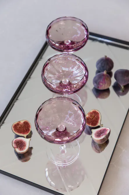 Hovedbilde Champagne glass pink plum 