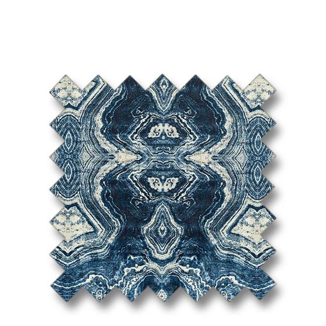 Hovedbilde SPRINGS Indigo stoff metervare fra Artwood