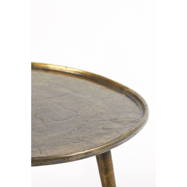 Hovedbilde Side table Ø59x41 cm BABINA antique bronze ...