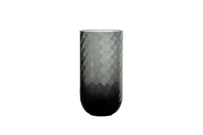 Hovedbilde Meadow Swirl Cylinder Vase - Grey Small  SKU: ...