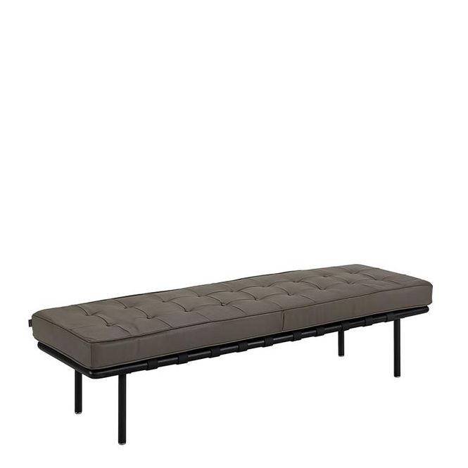 Hovedbilde PRINCETOWN sittebenk i skinn 163x50x41h 04-30503