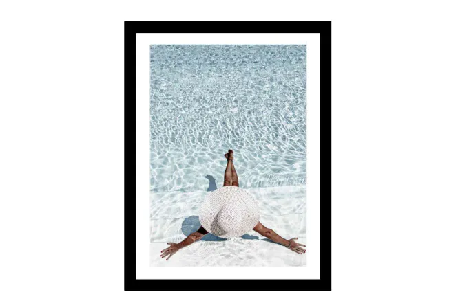 Hovedbilde Glass picture w/frame dolce vita 70cm x 90cm - ...