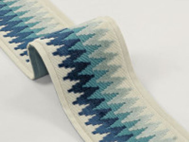 Hovedbilde Chevron Braid China Blue trimmings