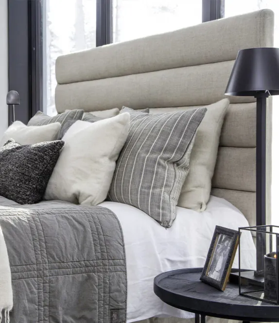 Hovedbilde LISBON sengegavl  linen 180cm