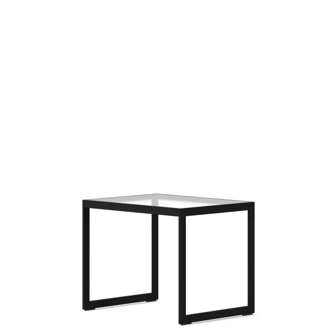 Hovedbilde Square 2000 Lampebord m/ glasstopp sort ...