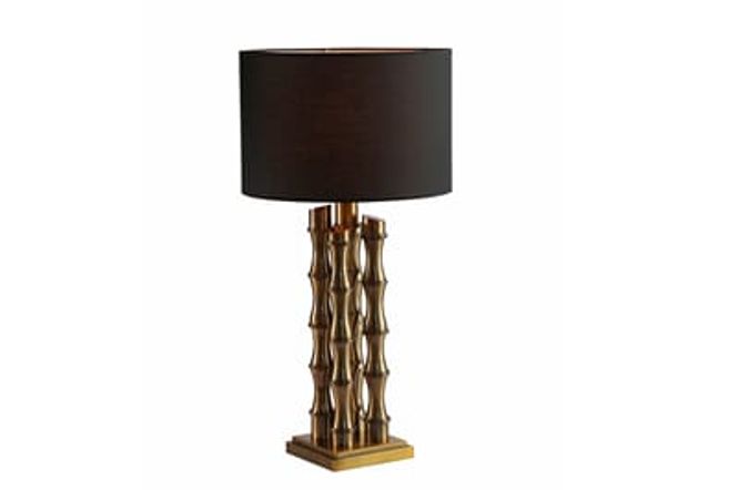 Hovedbilde Bordlampe Tampa Gold H90cm